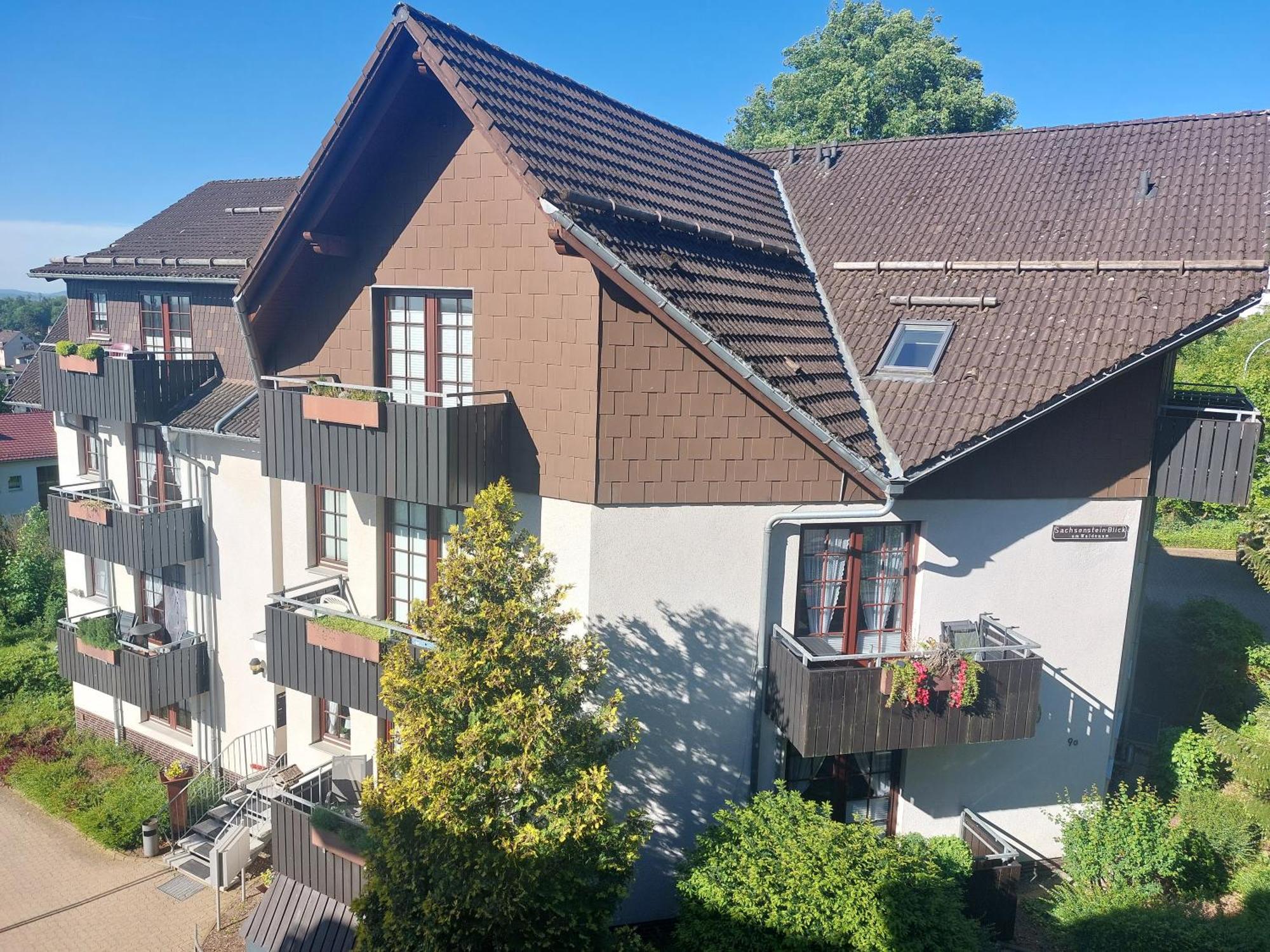 Ferienwohnung Waldzauber Bad Sachsa Exteriör bild